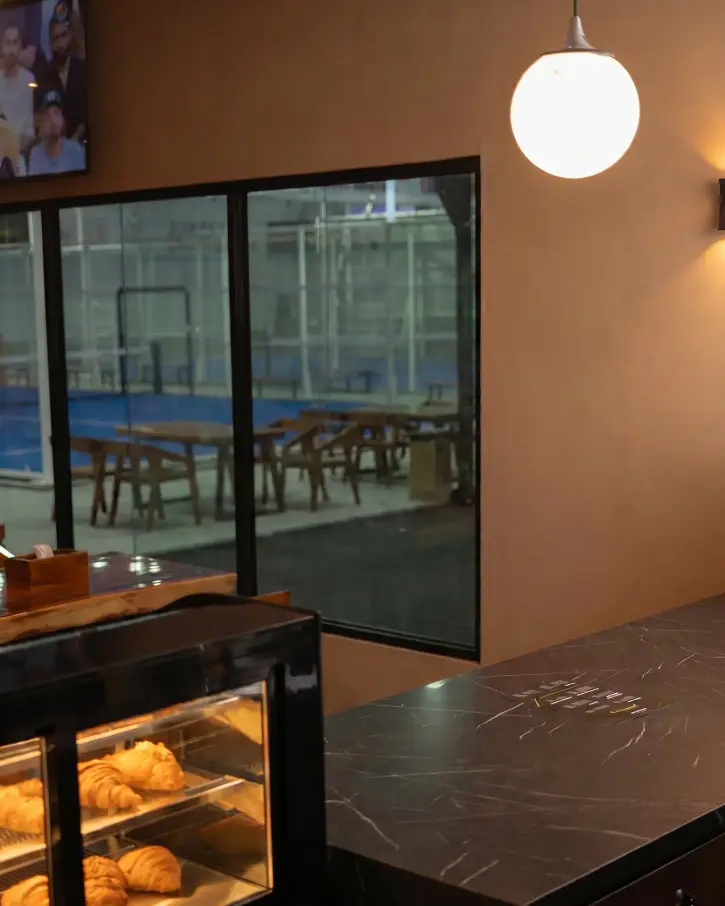 Pastry counter